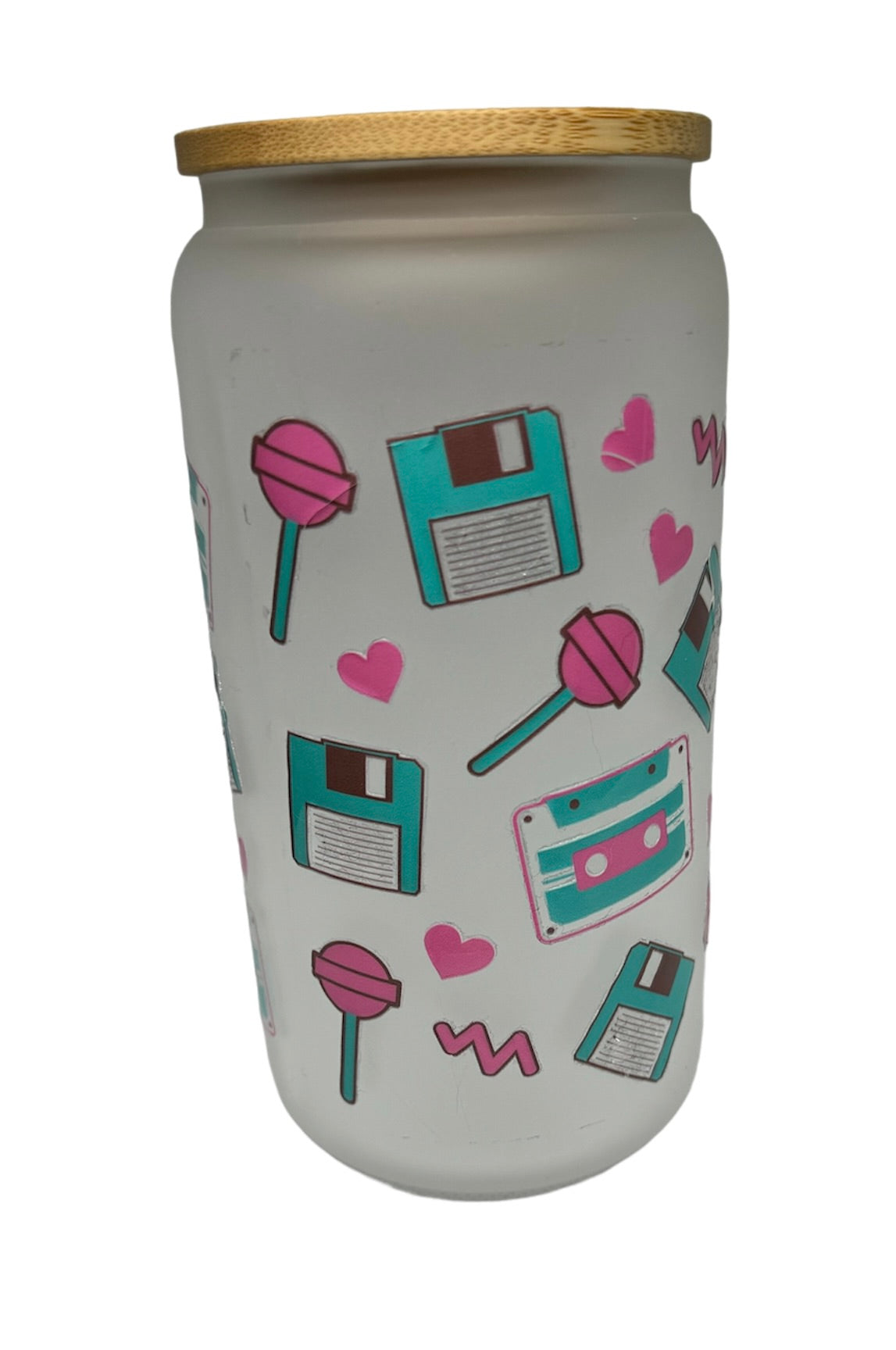 90's Frosted Glass image 1