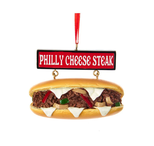 Philly Cheese Steak Ornament image 0