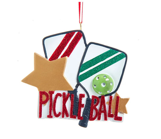 Pickleball Personalization Ornament image 0