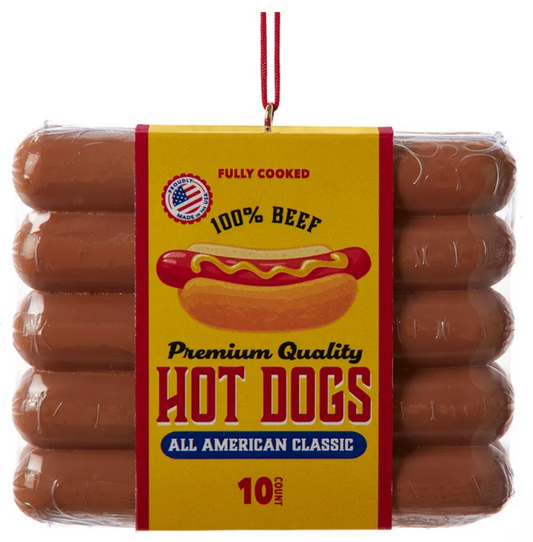 Hot Dog Pack Ornament image 0